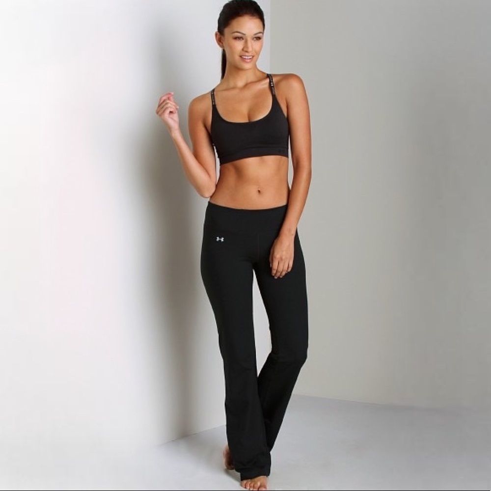 Under Armour Womens All Season Perfect Legging Pants Black Size Medium